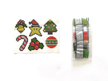將圖片載入圖庫檢視器 Diamond Painting Stickers - Christmas Icons Create Love Share 
